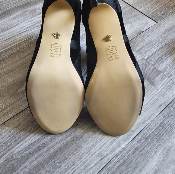 Nina Cherie Illusion Sandal Heel Sz: 7.5 - Black - Picture 15 of 16